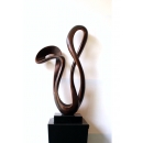 y14276 立體雕塑系列  抽象雕塑 - 多情圓  